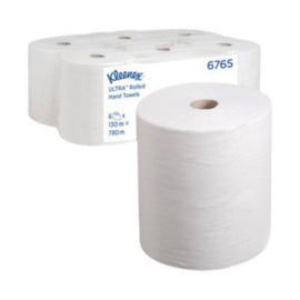 Kleenex 2-Ply Ultra Hand Towel Roll 130m White – hand towels & centrefeed rolls