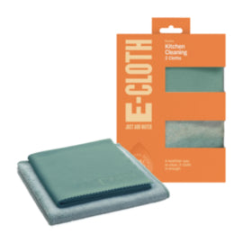 E-Cloth Kitchen Cleaning Pack – cloths, scourers & dusters