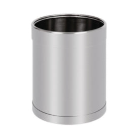 Bolero Stainless Steel Waste Paper Bin – cleaning & hygiene supplies