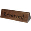 Olympia Acacia Menu Holder and Reserved Sign Pack of 10 – cleaning & hygiene supplies