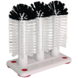 Jantex 3 Brush Manual Glasswasher – brushes & scrubbing tools