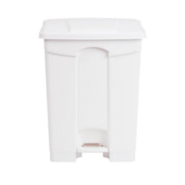 Jantex Kitchen Pedal Bin White 65Ltr – waste bins & containers
