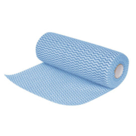 Jantex NonWoven Cloth Blue Roll of 100 Sheets – cloths, scourers & dusters