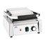 Nisbets Essentials Single Cast Iron Plate Contact Grill RibbedFlat 1.8kW – cleaning & hygiene supplies