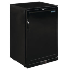 Polar G Series 900mm Single Solid Door Back Bar Cooler In Black 138Ltr – cleaning & hygiene supplies