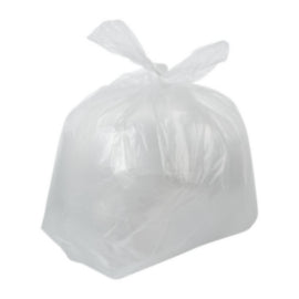 Jantex Light Duty Recycled Bin Bag 10kg 80ltr Clear Pack of 200 – bin liners & refuse sacks
