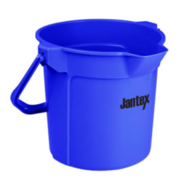 Jantex Blue Graduated Bucket with Pouring Lip 10ltr – buckets & cleaning accessories