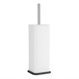 Jantex Square Toilet Brush and Holder - White – brushes & scrubbing tools