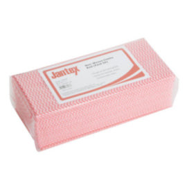 Jantex NonWoven Cloths Red 50 Pack – cloths, scourers & dusters