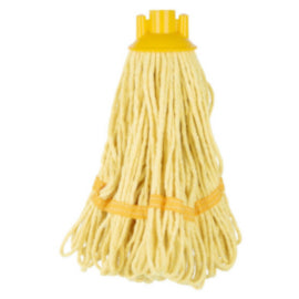 Jantex Deck Mop Head Yellow Stripe 200g – mops, brooms & cleaning tools