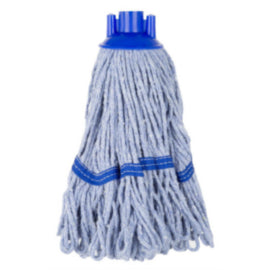 Jantex Deck Mop Head Blue Stripe 200g – mops, brooms & cleaning tools