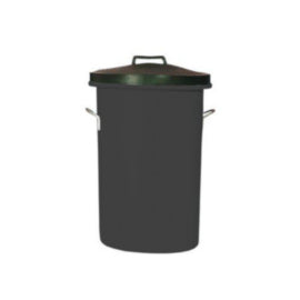 Hd Storage Bin With Lid/Handles Black – cleaning & hygiene supplies