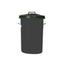 Hd Storage Bin With Lid/Handles Black – cleaning & hygiene supplies