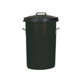 Bin/Lid/Handles 85 Litre Black 311961 – cleaning & hygiene supplies