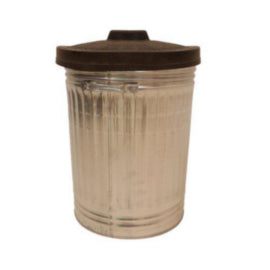 Galvinised Metallic Bin/Lid 316625 – cleaning & hygiene supplies