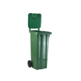 Refuse Container 120L 2 Wheeled Green – waste bins & containers