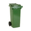 Refuse Container 140L 2 Wheeled Green – waste bins & containers