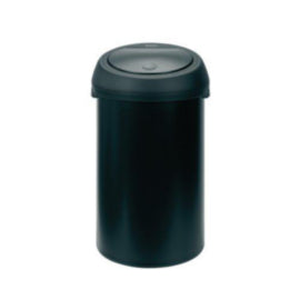 50 Litre Black Touch Top Bin 374038 – cleaning & hygiene supplies