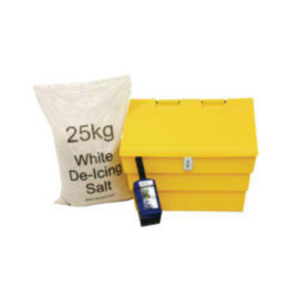 50L Lockable Grit Bin 25Kg Salt Kit – waste bins & containers