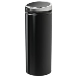 HOMCOM Automatic Hand Sensor Dustbin Kitchen Waste Bin Rubbish Can 50L Black – waste bins & containers