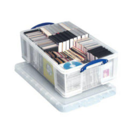 Really Useful 50L Box Clear – cleaning & hygiene supplies