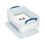Really Useful 9L Storage Box/Lid Clear – waste bins & containers