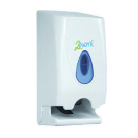 2Work Twin Toilet Roll Dispenser White – toilet tissue & rolls