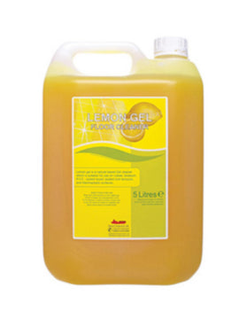 Fusion 5 Litre Lemon Gel Floor cleaner 2 Per Case – cleaning & hygiene supplies