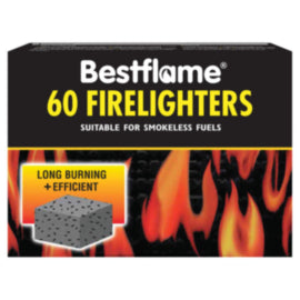 Bestflame Firelighters Block 60 Pack – cleaning & hygiene supplies