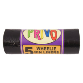 Privo Wheelie Bin Liners – bin liners & refuse sacks