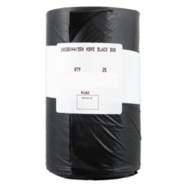 Refuse Sacks on a Roll Black 26x44 Inch/66x112cm – bin liners & refuse sacks