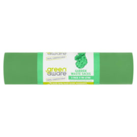 Green Aware 110lL Garden Waste Sacks – cleaning & hygiene supplies