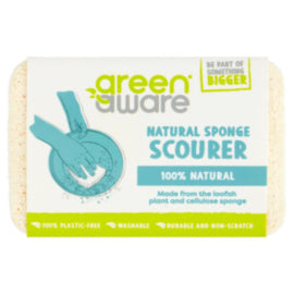 Greenaware Natural Sponge Scourer – cloths, scourers & dusters