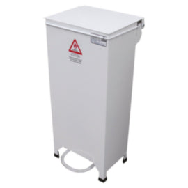 Paragon Pedal Bin Fire Retardant Medium 50L – waste bins & containers