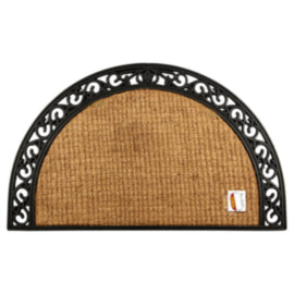 Dosco Grill Mat Coir Half Moon 15.5x27.5 Inch/40x70cm – cleaning & hygiene supplies