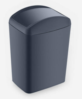 Dosco Anthracite Swing Lid Bin 40 Litre – cleaning & hygiene supplies