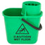 Dosco Mop Bucket & Wringer Heavy Duty Green 15L – mops, brooms & cleaning tools