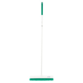 Dosco Hygiene 18in Green Soft Broom with Handle 18 Inch/46cm – mops, brooms & cleaning tools