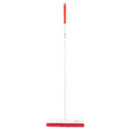 Dosco Hygiene Broom with Handle Soft Red 18 Inch/46cm – mops, brooms & cleaning tools