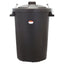 Dosco Bin with Lid Black 75L – cleaning & hygiene supplies
