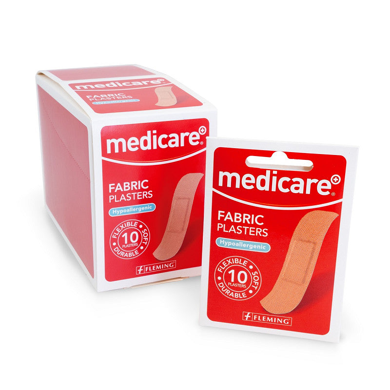 Medicare Fabric Plasters 10's - Box of 20