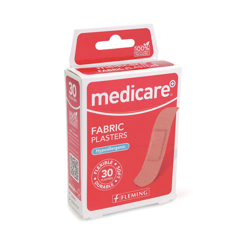 Medicare Fabric Plasters 30's - Box of 10