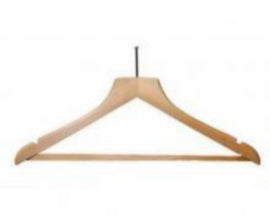 Anti Theft Hanger Pine - 43cm – cleaning & hygiene supplies