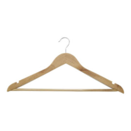 Pine Wishbone Hanger – cleaning & hygiene supplies