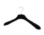 Black Flocked Jacket Hangers – cleaning & hygiene supplies