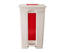 Plastic Pedal Bin 87 ltr Red – waste bins & containers