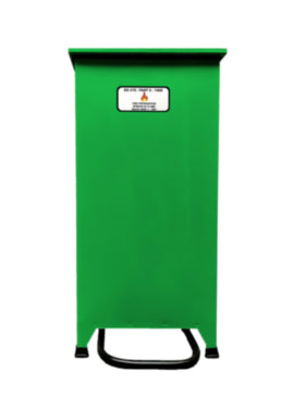 Fire Retardant Bin Lge (SC) Green – cleaning & hygiene supplies