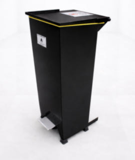 Fire Retardant Bin Sml (SC) Black – cleaning & hygiene supplies