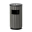 Classic Outdoor Waste Bin MURRAY Ashtray Top 400x750 mm 33 L Grey – waste bins & containers