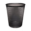Q-Connect Waste Basket Mesh 18 Litre Black – cleaning & hygiene supplies